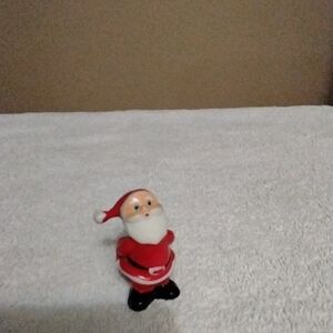 Vintage Kissing Santa